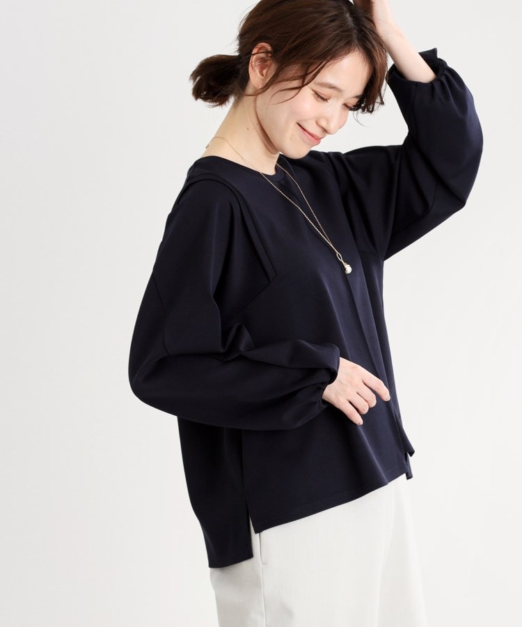 リフレクト(Reflect)の【春SALE／E‐QUALITY／洗える】ジャージプルオーバー11