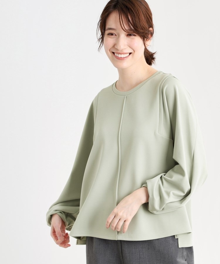 リフレクト(Reflect)の【春SALE／E‐QUALITY／洗える】ジャージプルオーバー ミントグリーン(021)