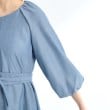 リフレクト(Reflect)の【春SALE／手洗い可／共布ベルト付き】ブルーダンガリーワンピース16