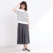 リフレクト(Reflect)の【UVカット／接触冷感／洗える】タックスカート風ワイドパンツ18