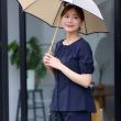 リフレクト(Reflect)の【UVカット／接触冷感／マシンウォッシュ可／撥水／雨の日OK！】レインシリーズブラウス ネイビー(094)