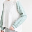 リフレクト(Reflect)の【春SALE／E‐QUALITY／洗える】異素材ミックスプルオーバー19