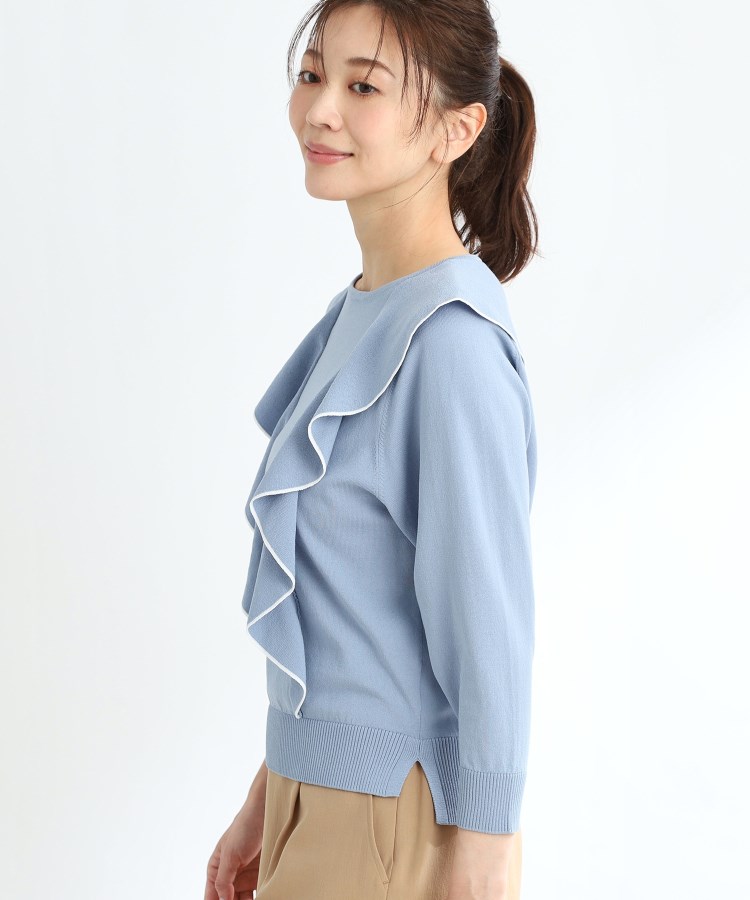 リフレクト(Reflect)の【春SALE】ラッフルフリルプルオーバーニット24