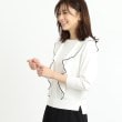 リフレクト(Reflect)の【春SALE】ラッフルフリルプルオーバーニット1