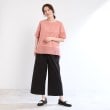 リフレクト(Reflect)の【E‐QUALITY／手洗い可】ワイドクロップドパンツ5