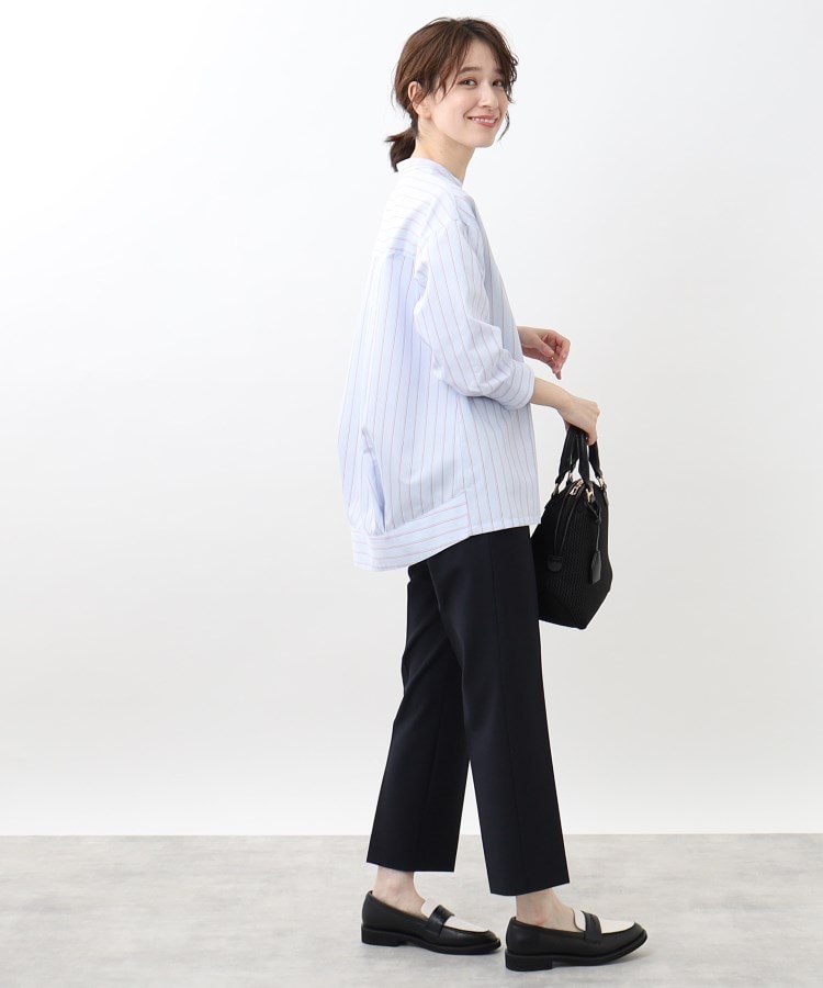 リフレクト(Reflect)の【春SALE／接触冷感／洗える】ストライプコクーンシルエットシャツ12