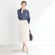 リフレクト(Reflect)の【接触冷感／洗える】オフボディシャツブラウス14