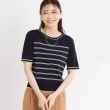 リフレクト(Reflect)の【手洗い可／アンサンブル可】五分袖ニット8