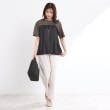 リフレクト(Reflect)の【UVカット／接触冷感／マシンウォッシュ可能】レイヤード風ジャージブラウス14