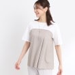 リフレクト(Reflect)の【UVカット／接触冷感／マシンウォッシュ可能】レイヤード風ジャージブラウス16