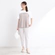 リフレクト(Reflect)の【UVカット／接触冷感／マシンウォッシュ可能】レイヤード風ジャージブラウス18