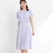 リフレクト(Reflect)の【WEB先行カラーあり／マシンウォッシュ可】コツキ幾何柄ワンピース ラベンダー(180)