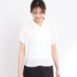 リフレクト(Reflect)の【接触冷感／マシンウォッシュ可／吸水速乾／セットアップ可】ボウタイブラウス10