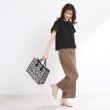 リフレクト(Reflect)の【マシンウォッシュ可／ウエスト総ゴム】すっきり見えワイドシルエットパンツ14