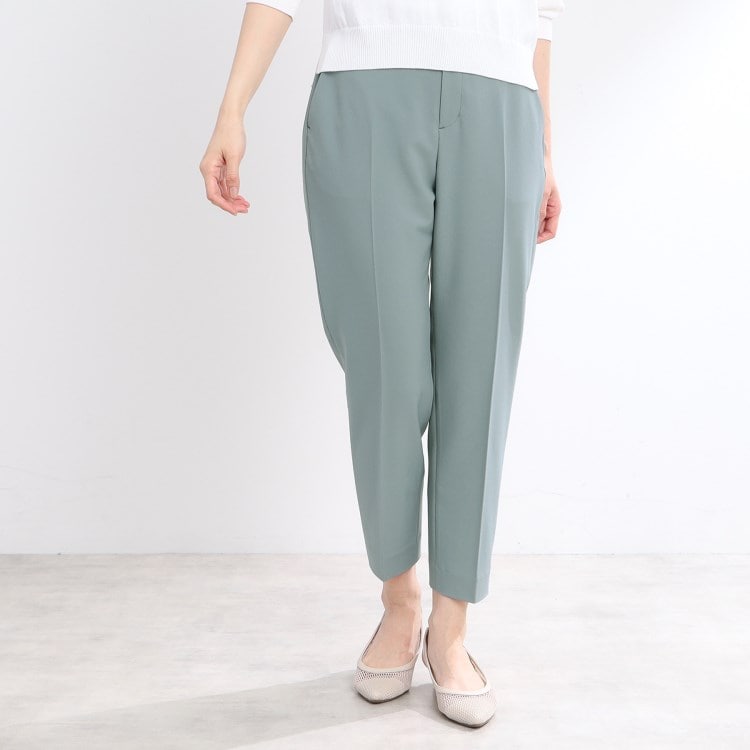 リフレクト(Reflect)の【WEB先行カラーあり／私のパンツ／UVカット／撥水／マシンウォッシュ可／雨の日も安心】ベーシックパンツ 6～9分丈パンツ
