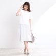 リフレクト(Reflect)の【UVカット／接触冷感／マシンウォッシュ可能】タックデザインブラウス2