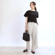 リフレクト(Reflect)の【E‐QUALITY／ウエスト総ゴム／脚長効果◎】ドライタッチワイドパンツ1