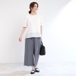 リフレクト(Reflect)の【E‐QUALITY／手洗い可】コットンレースドッキングTシャツ3