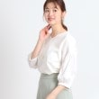 リフレクト(Reflect)の【夏SALE／スカートにもパンツにも合わせやすい】キレイめTブラウス2