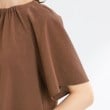 リフレクト(Reflect)の【UVカット／接触冷感／マシンウォッシュ可／吸水速乾／セットアップ可／夏の通勤におすすめ】ネックギャザータックブラウス20