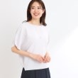 リフレクト(Reflect)の【夏まで着られる】ドライタッチプルオーバーニット ライトグレー(011)