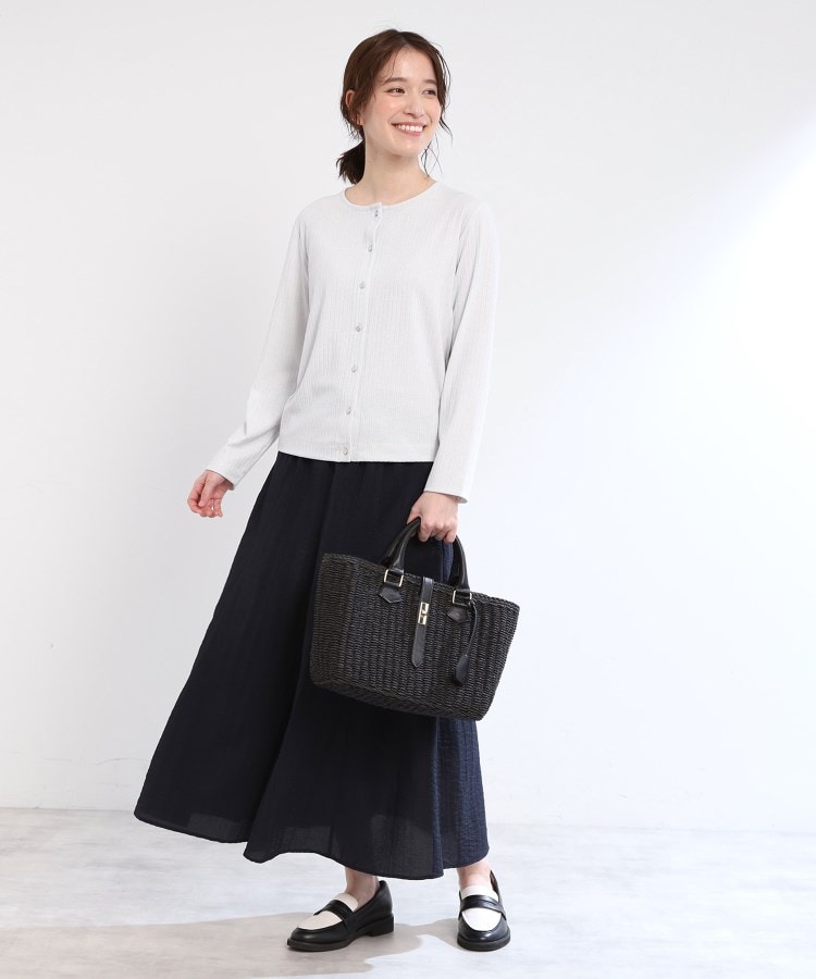 E‐QUALITY/手洗い可/一枚着でも◎】ラメ入りドット風ボタン E‐QUALITY/手洗い可/一枚着でも◎】ラメ入りドット風ボタン