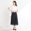 リフレクト(Reflect)の【選べる7色◎／手洗い可】フロントピンタックデザインブラウス30