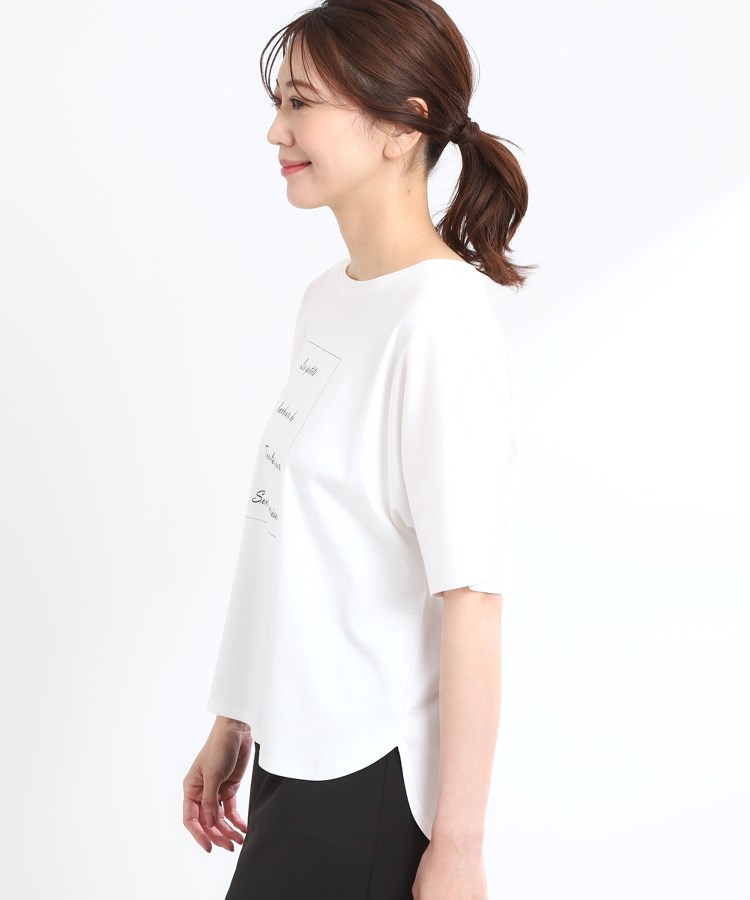 リフレクト(Reflect)の【UVカット／接触冷感／マシンウォッシュ可】ドルマンスリーブロゴTシャツ19