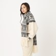 イキツケ(IKITSUKE)の＜IKITSUKE＞ノルディックニットマフラー5