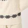 イキツケ(IKITSUKE)の＜IKITSUKE＞ノルディッククルーネックニット7