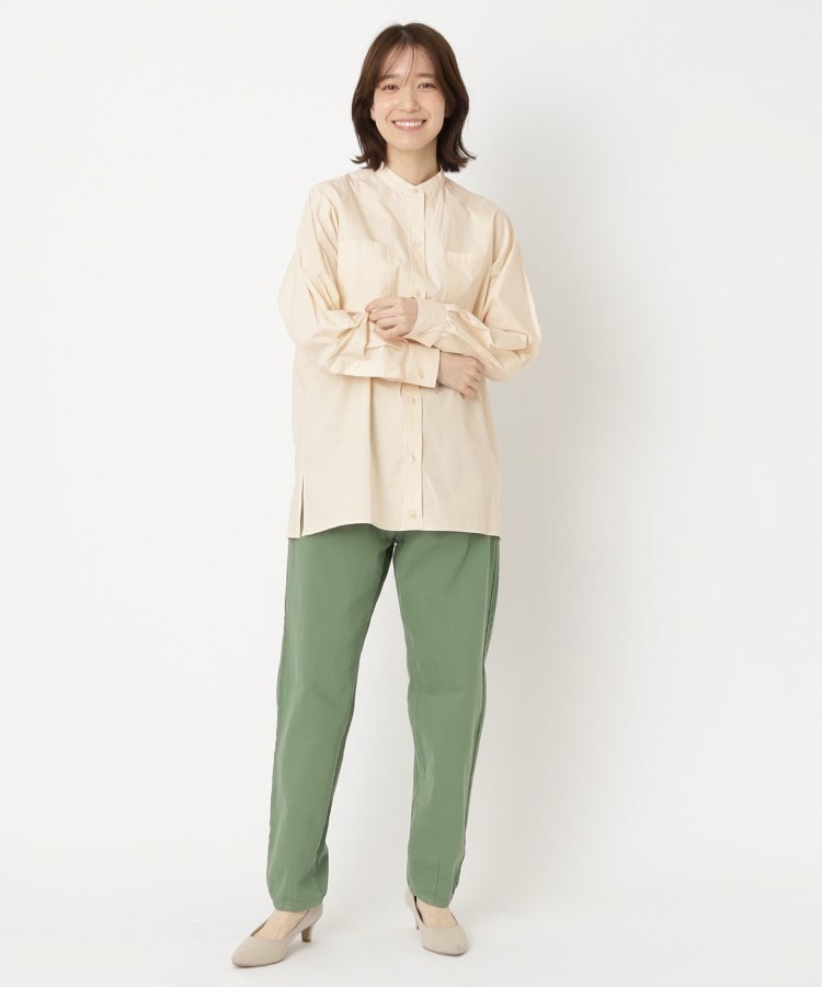 イキツケ(IKITSUKE)の＜IKITSUKE＞【洗える】バンドカラーポケットシャツ10