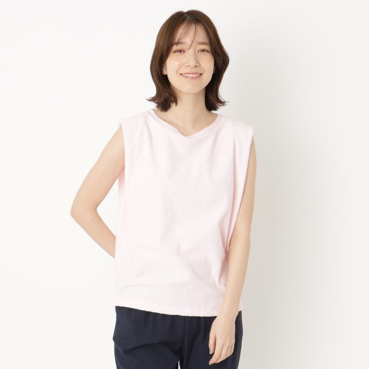 イキツケ(IKITSUKE)の＜IKITSUKE＞【洗濯機洗い可】パイルTシャツブラウス カットソー