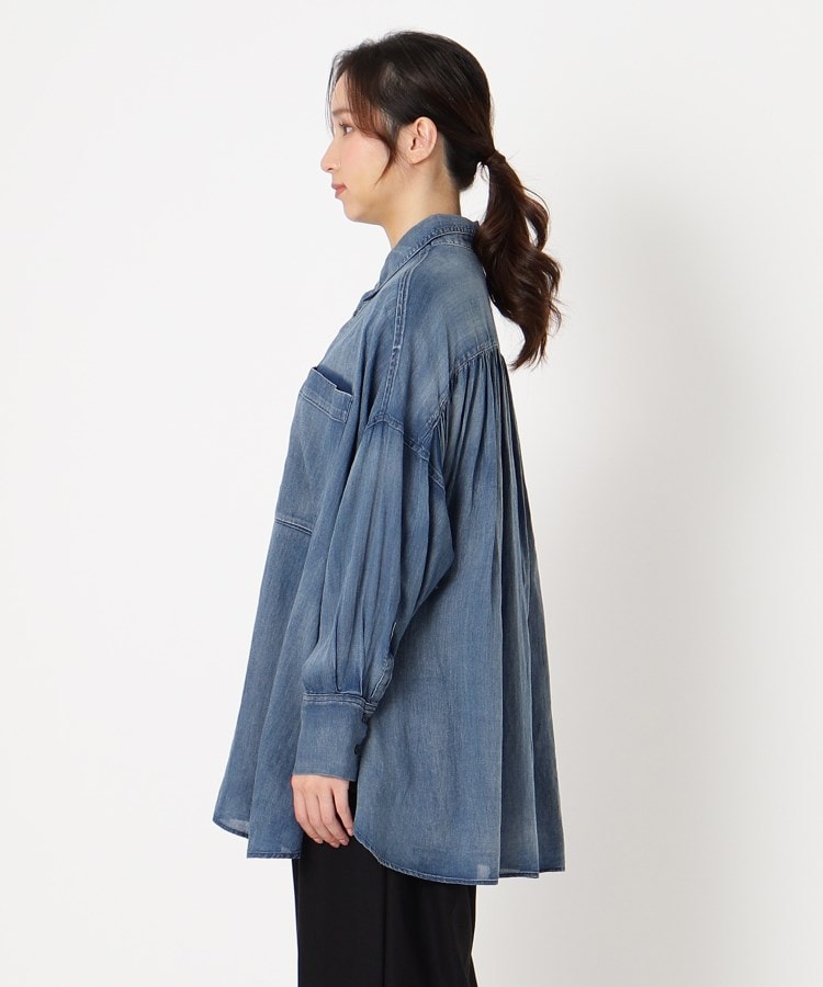 リラート(RILATO)の＜RILATO＞【洗える/軽やか/こだわりの素材】2.5oz shell bottonデニムシャツ2