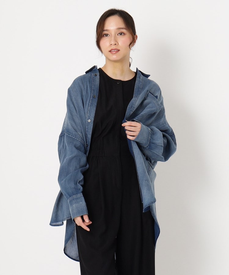 リラート(RILATO)の＜RILATO＞【洗える/軽やか/こだわりの素材】2.5oz shell bottonデニムシャツ9
