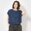 リラート(RILATO)の【RILATO】メッシュサマーニットプルオーバー ブルー(093)