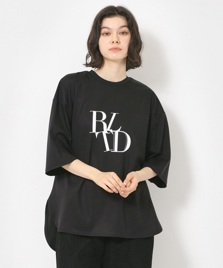 リラート(RILATO)の【RILATO】高機能ロゴTシャツ ブラック(019)