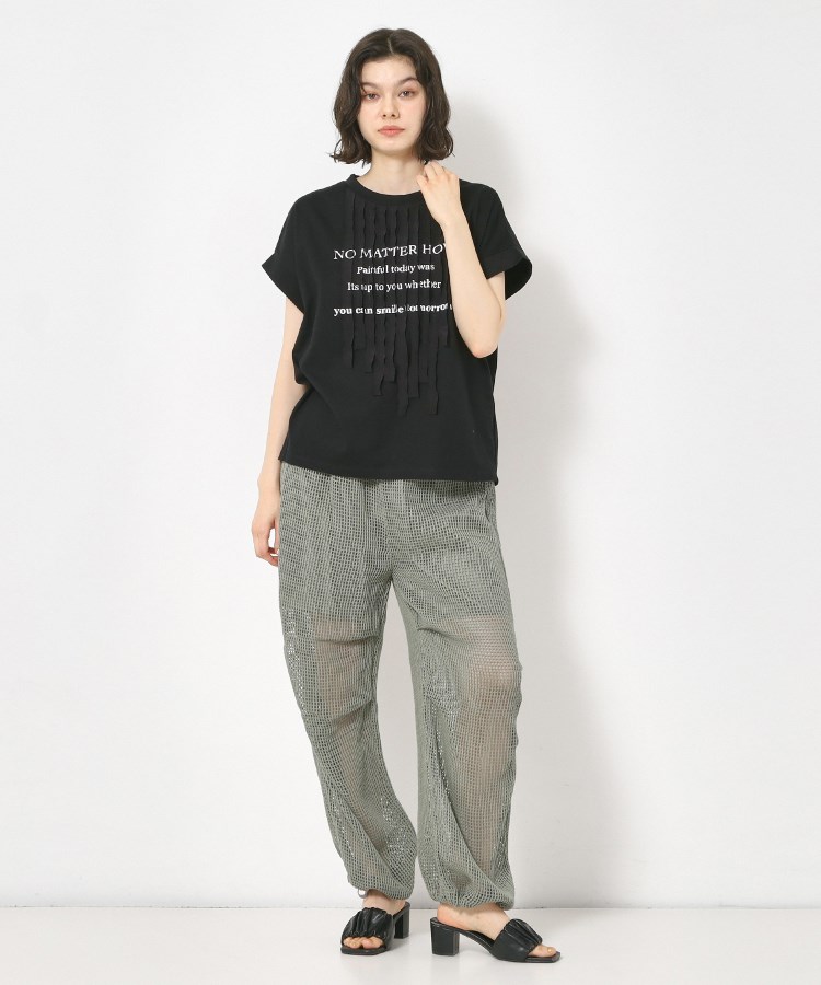 リラート(RILATO)の【RILATO】テーププリントTシャツ9