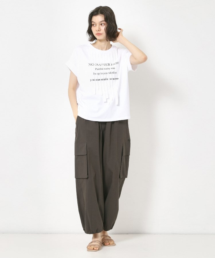 リラート(RILATO)の【RILATO】テーププリントTシャツ13