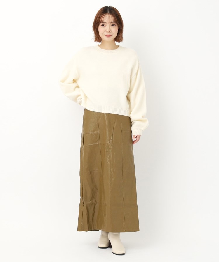 TASIKENT>アルパカタッチショート丈ニット(ニット/セーター TASIKENT>アルパカタッチショート丈ニット(ニット/セーター