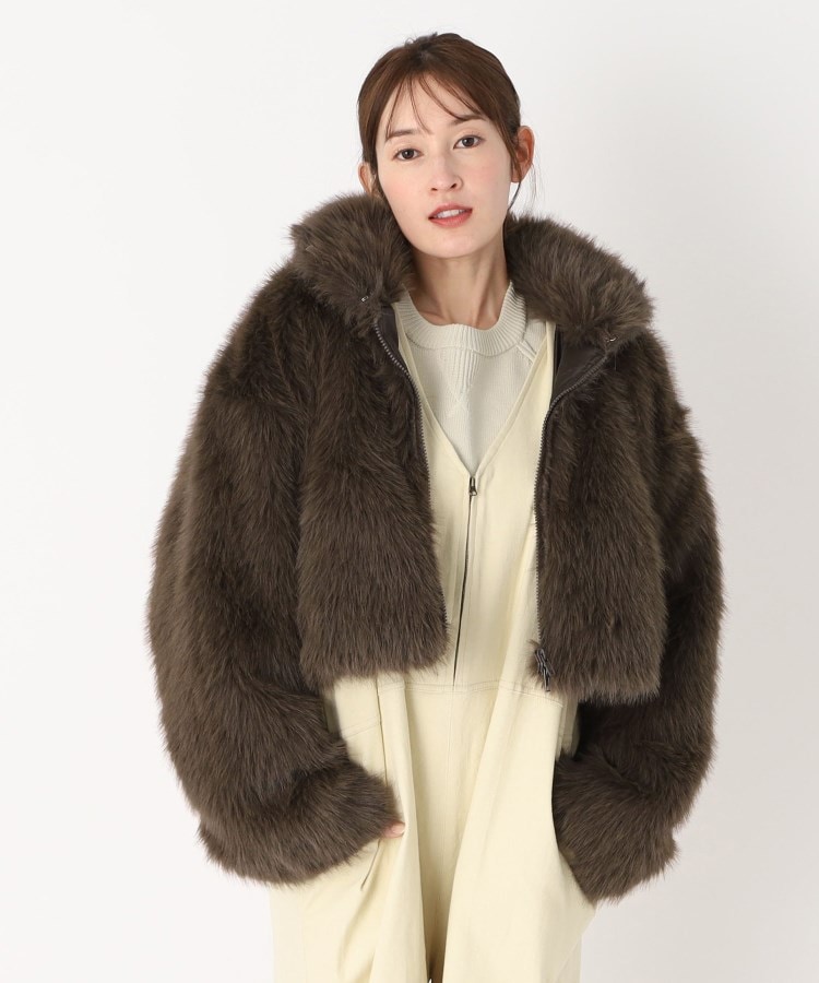 美品◇コート◇ショートコート◇ファーコート - ジャケット 美品◇コート◇ショートコート◇ファーコート - ジャケット