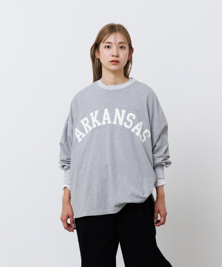 タシケント(TASIKENT)の＜TASIKENT＞ボリュームスリーブ ロゴミニ裏毛27