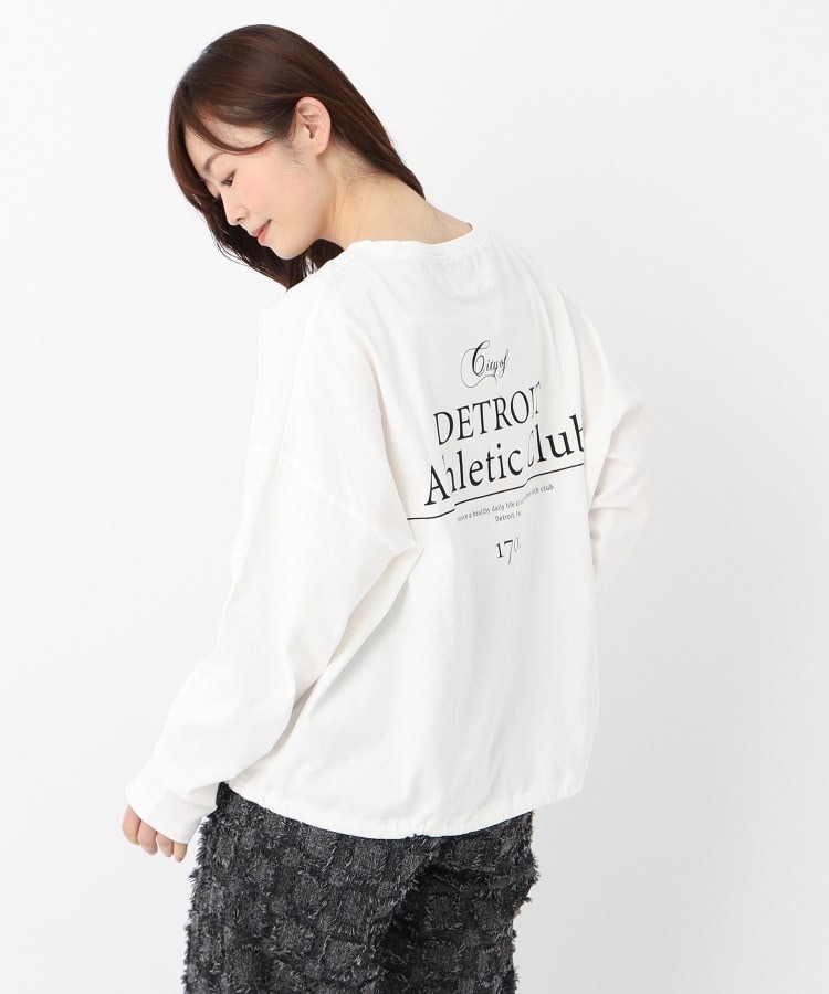 タシケント(TASIKENT)の＜TASIKENT＞バックプリントショートTシャツ オフホワイト(003)