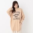 タシケント(TASIKENT)の＜TASIKENT＞ピグメントプリント ロンT トープ(056)
