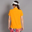 アダバット(レディース)(adabat(Ladies))の【UVカット/吸水速乾】ワッペンロゴデザイン 半袖ポロシャツ3