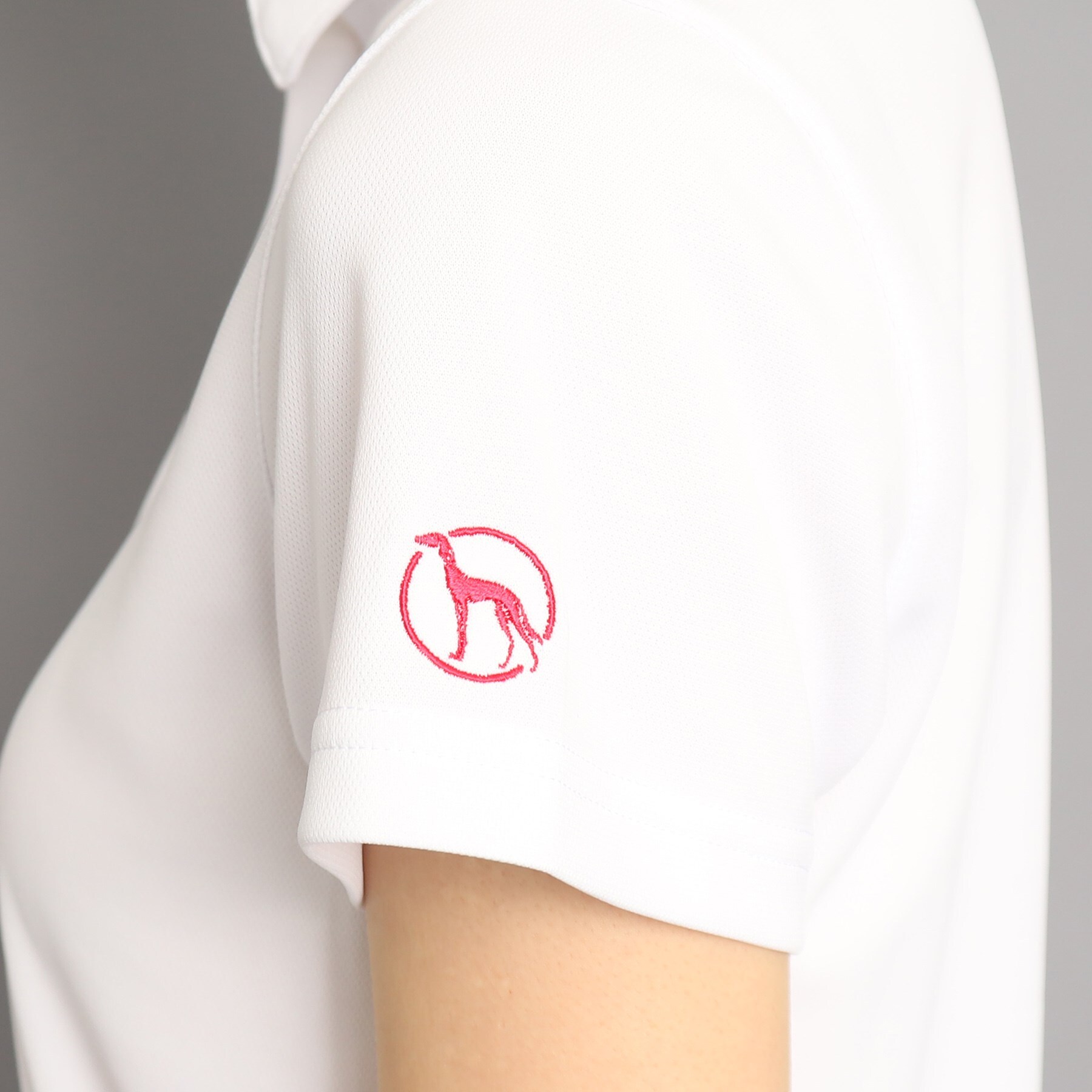 アダバット(レディース)(adabat(Ladies))の【UVカット/吸水速乾】ワッペンロゴデザイン 半袖ポロシャツ22