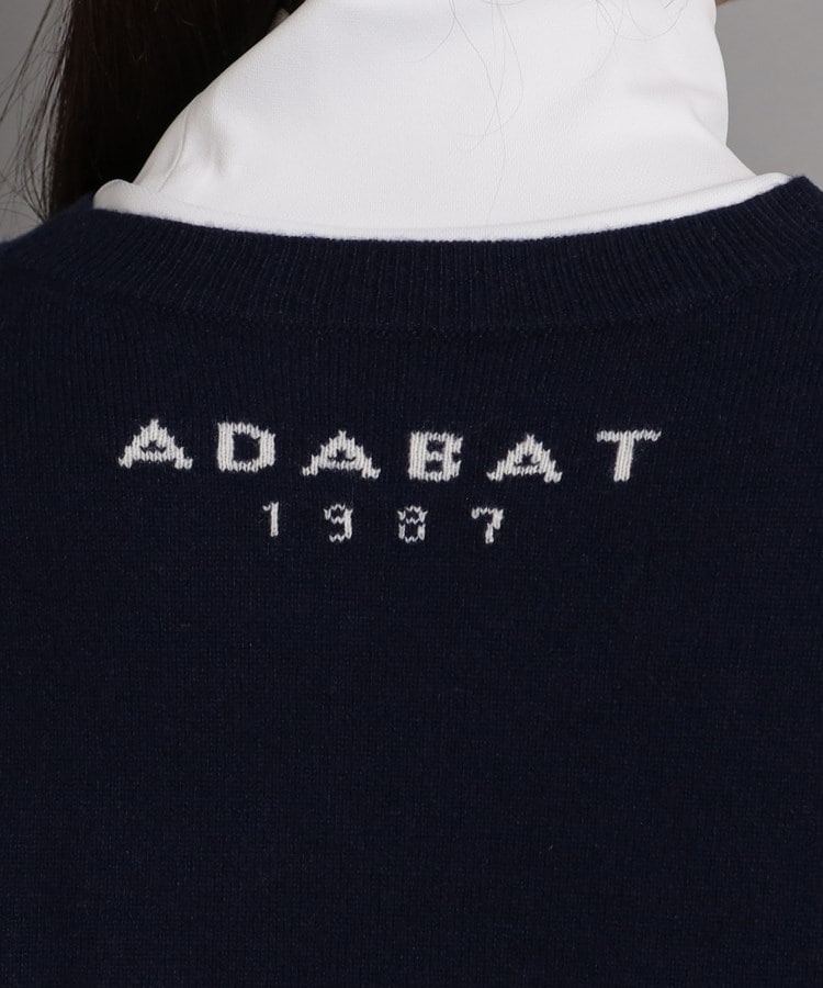 アダバット(レディース)(adabat(Ladies))のロゴデザイン クルーネックセーター21