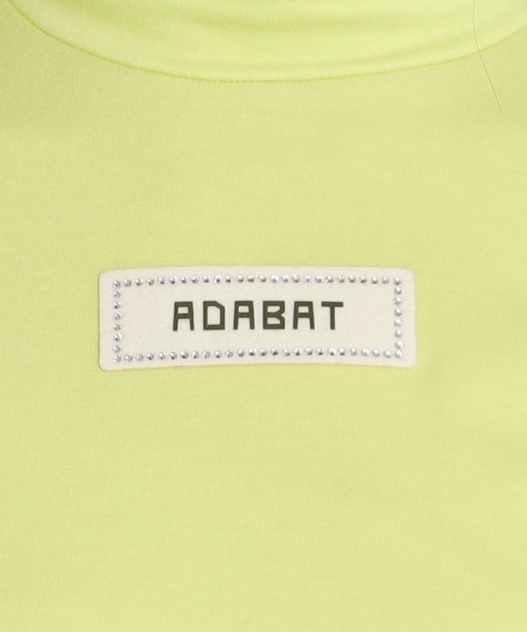 アダバット(レディース)(adabat(Ladies))のラインストーンデザイン モックネック長袖プルオーバー17