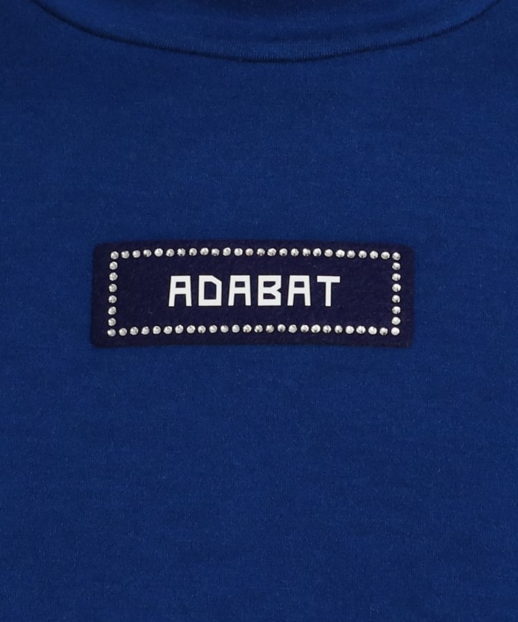 アダバット(レディース)(adabat(Ladies))のラインストーンデザイン モックネック長袖プルオーバー26