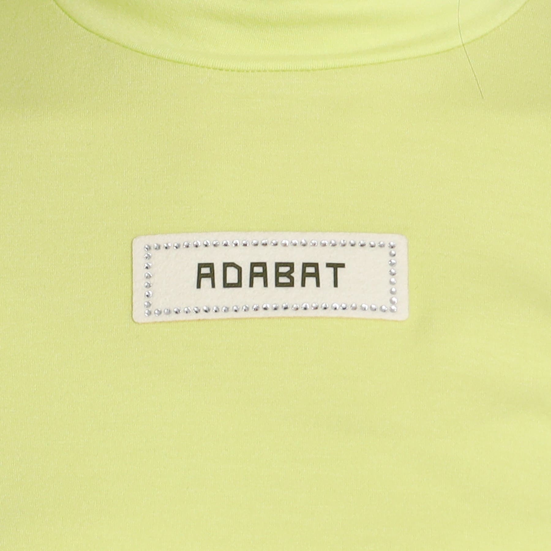 アダバット(レディース)(adabat(Ladies))のラインストーンデザイン モックネック長袖プルオーバー17