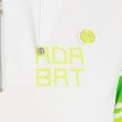 アダバット(レディース)(adabat(Ladies))の【日本製/UVカット/防透け】ロゴデザイン 半袖ハーフジッププルオーバー7